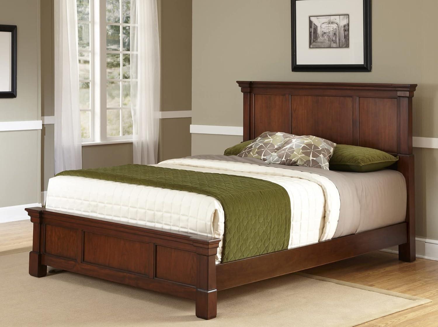 Homestyles Aspen Brown Queen Bed