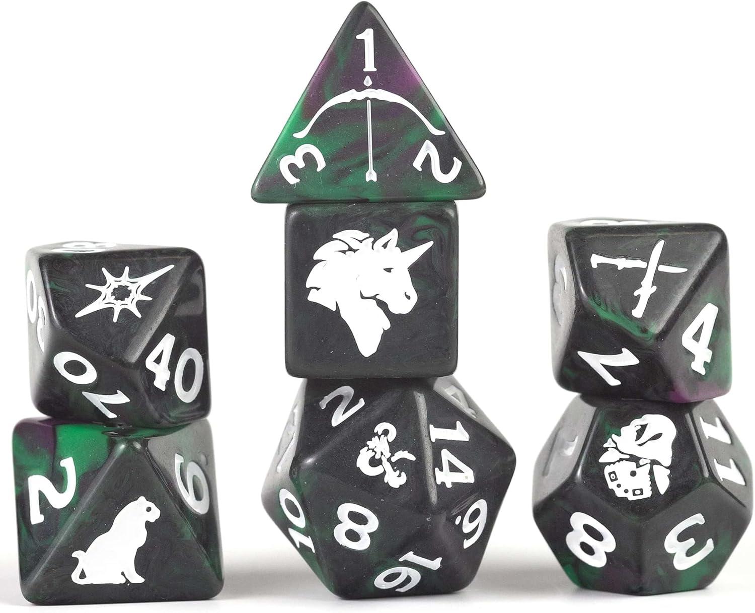 D&D Adventure Dice (Legend of Drizzt)