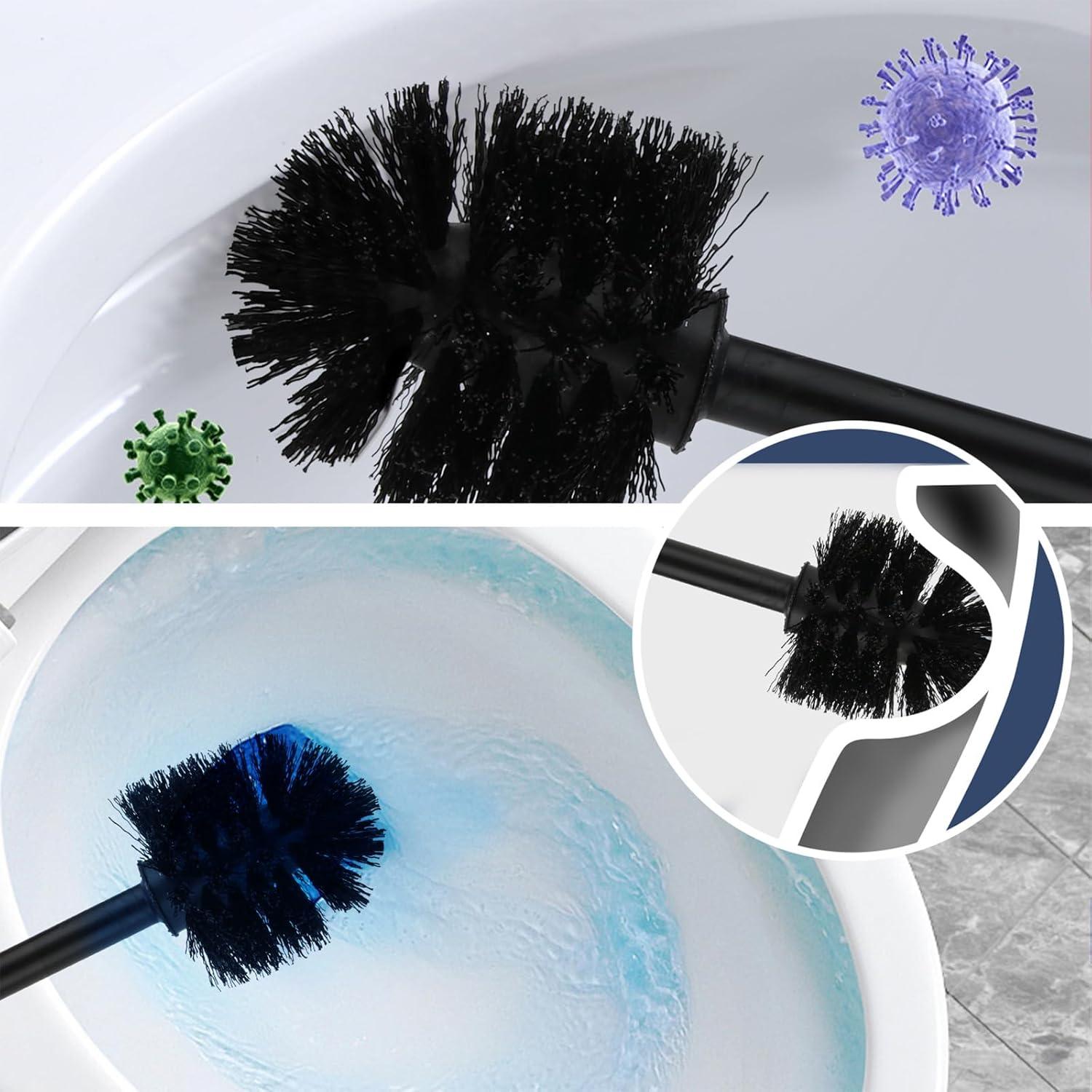 Bath Bliss Bath Bliss Plastic Toilet Brush And Holder