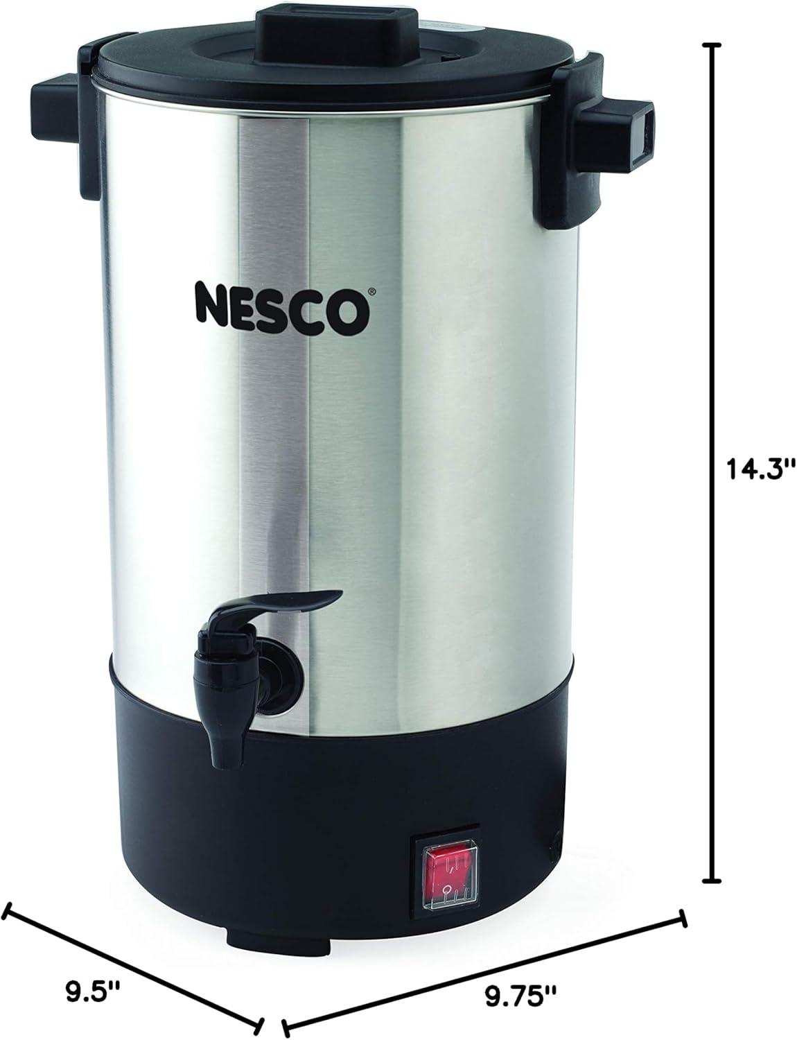 Nesco 25-Cup Stainless Steel Manual Drip Coffee Urn