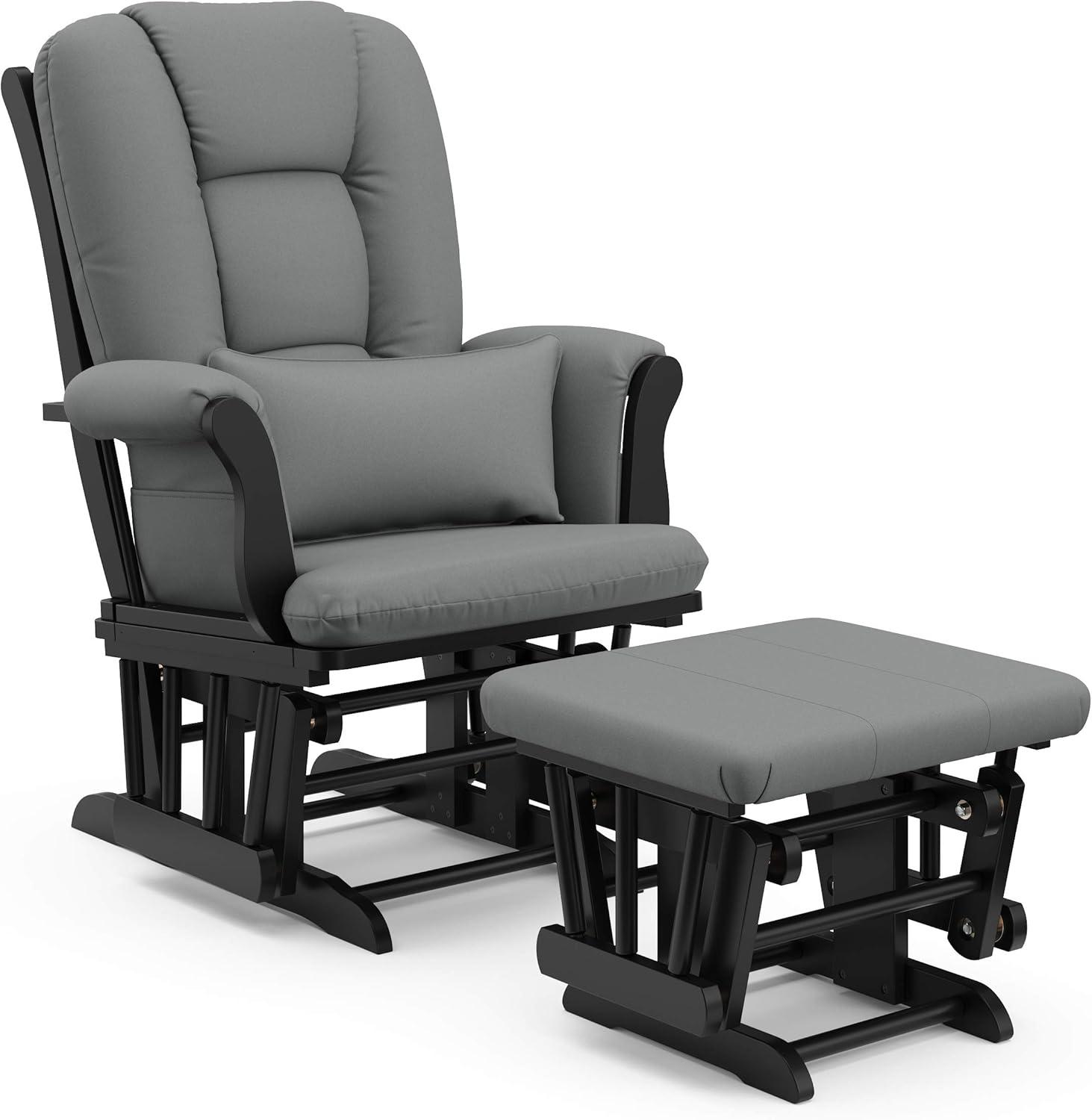 Tuscany Rocking Chair Glider with Ottoman