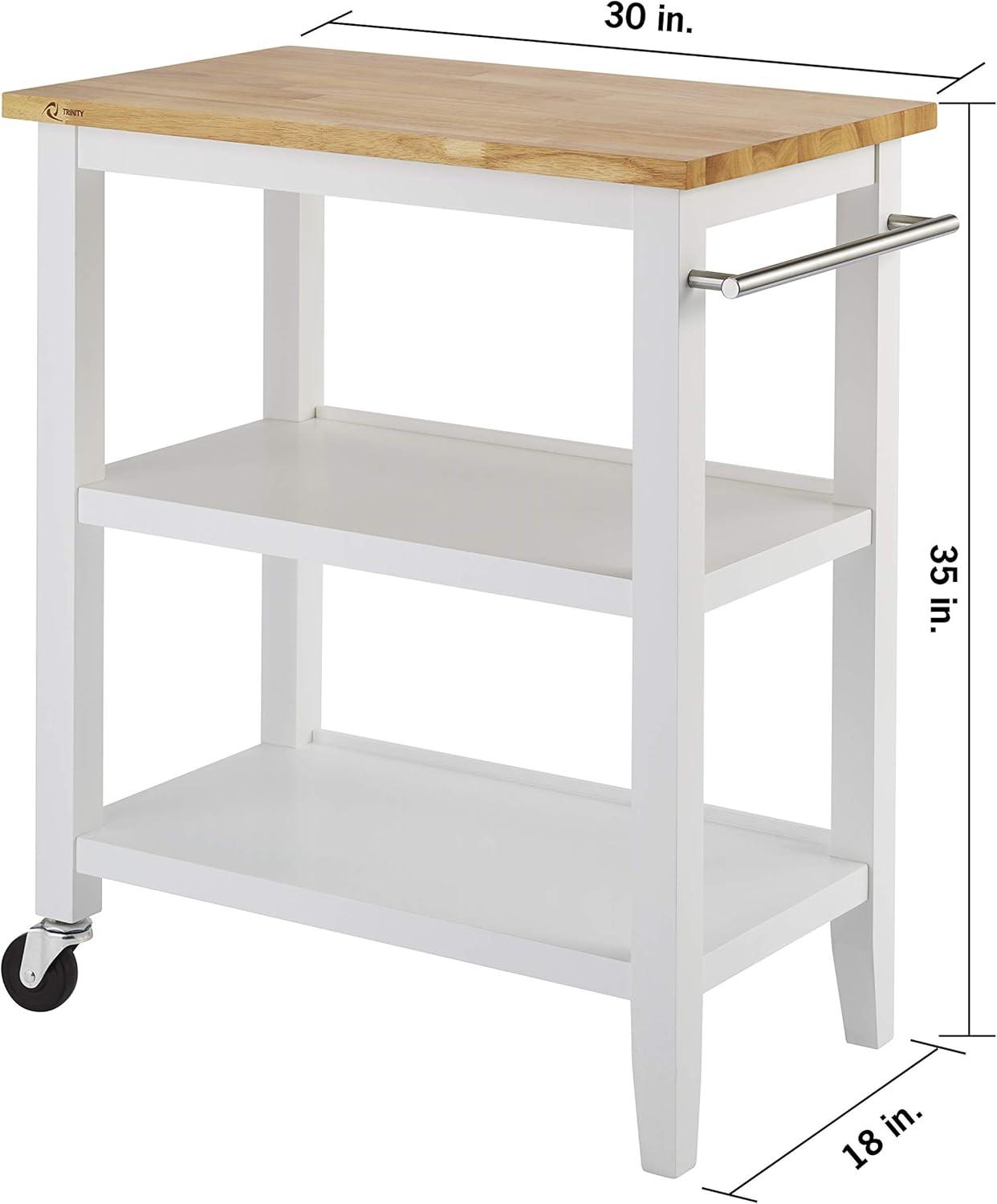 TRINITY Wood Kitchen Cart