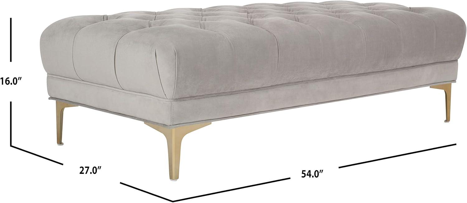 Zarya Tufted Rectangular Bench  - Safavieh