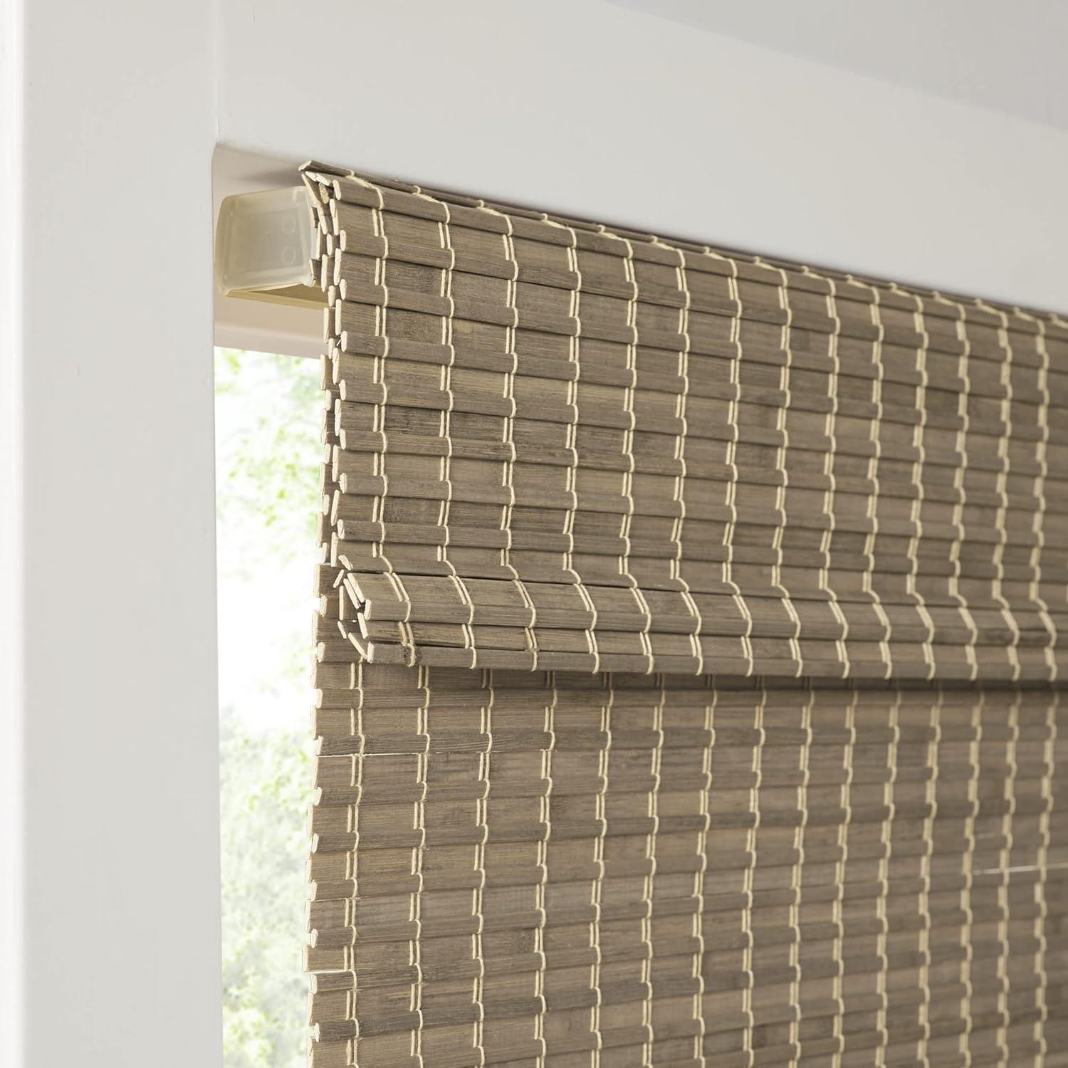 Eastfield Semi - Sheer Bamboo Light Filtering Single Roman Shade 64"L