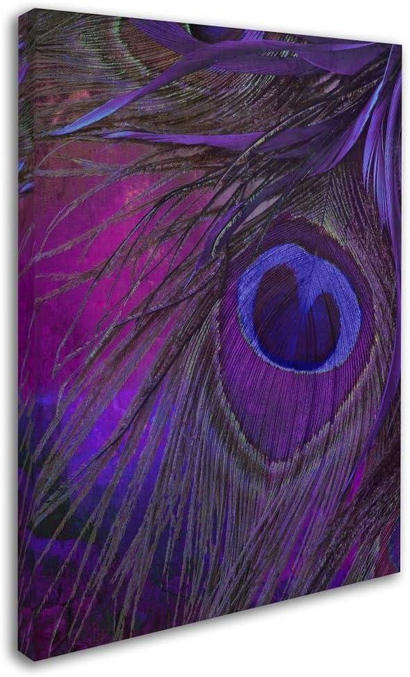 Trademark Fine Art Color Bakery " Peacock Candy IV " by Color Bakery