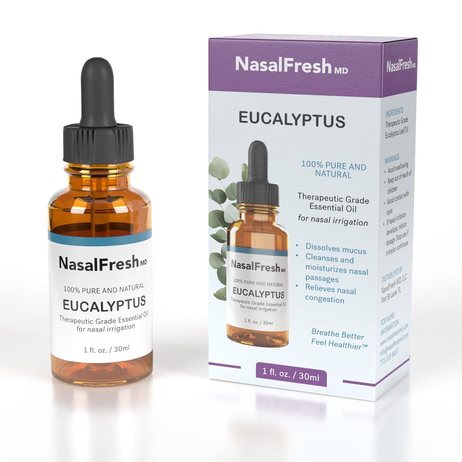 NasalFresh MD Therapeutic Grade Eucalyptus Essential Oil