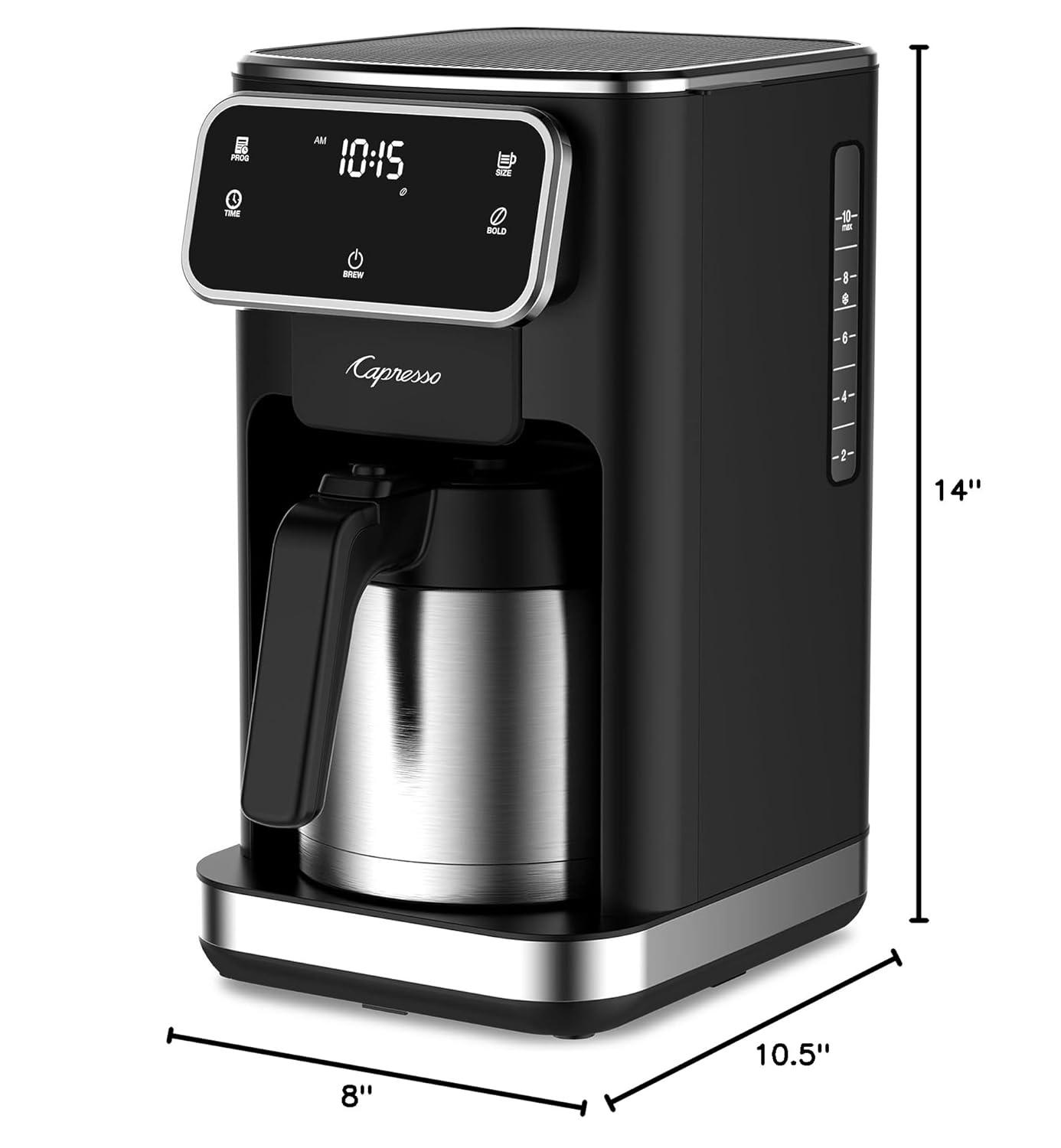 Capresso ® 10-Cup Drip Coffee Maker with Thermal Carafe