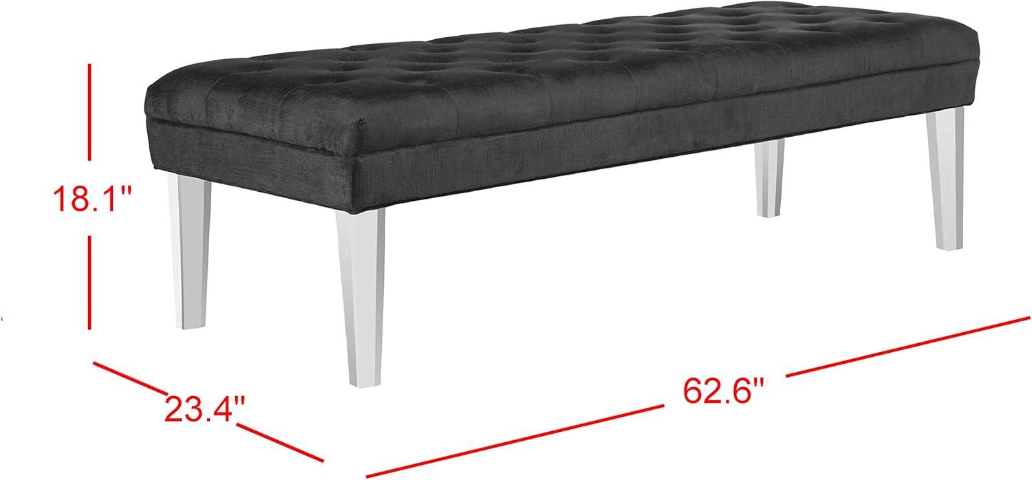 Abrosia Tufted Bench  - Safavieh