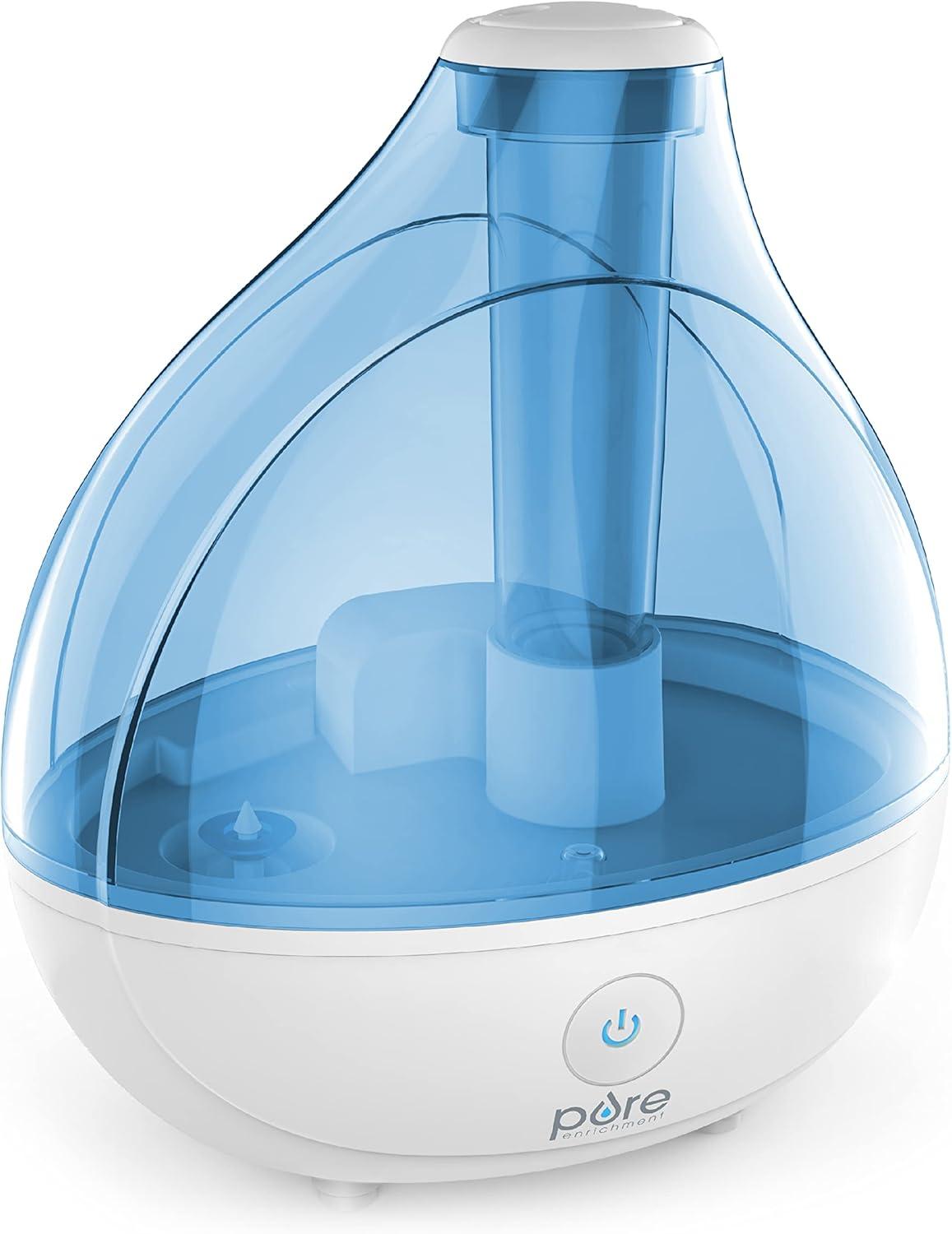 Pure Enrichment Pure Enrichment 0.4 Gallons Cool Mist Ultrasonic Tabletop Humidifier for 250 Cubic Feet