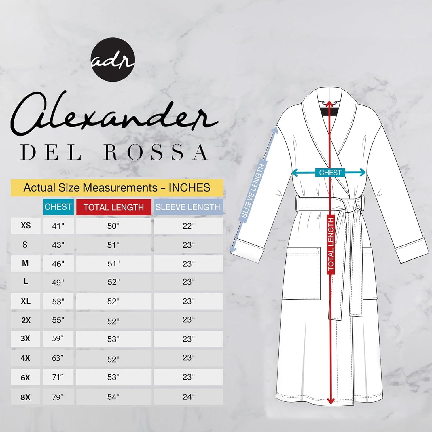 ADR Women's Long Robe, Fleece Plush Robe Woman, Cozy Regular & Plus Size Women's Bath Robe