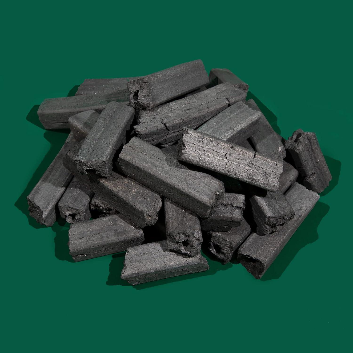 10LB Dragon Fire Bamboo Charcoal Logs - 100% Natural Wood
