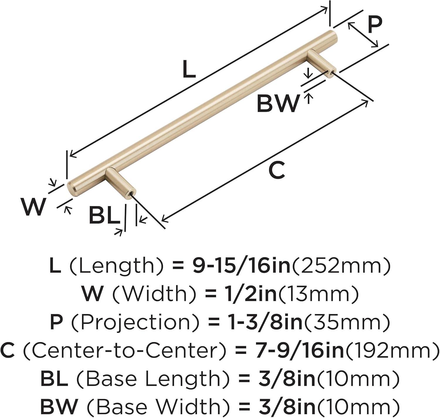 Bar Pulls 7.56" Center to Center Bar Pull