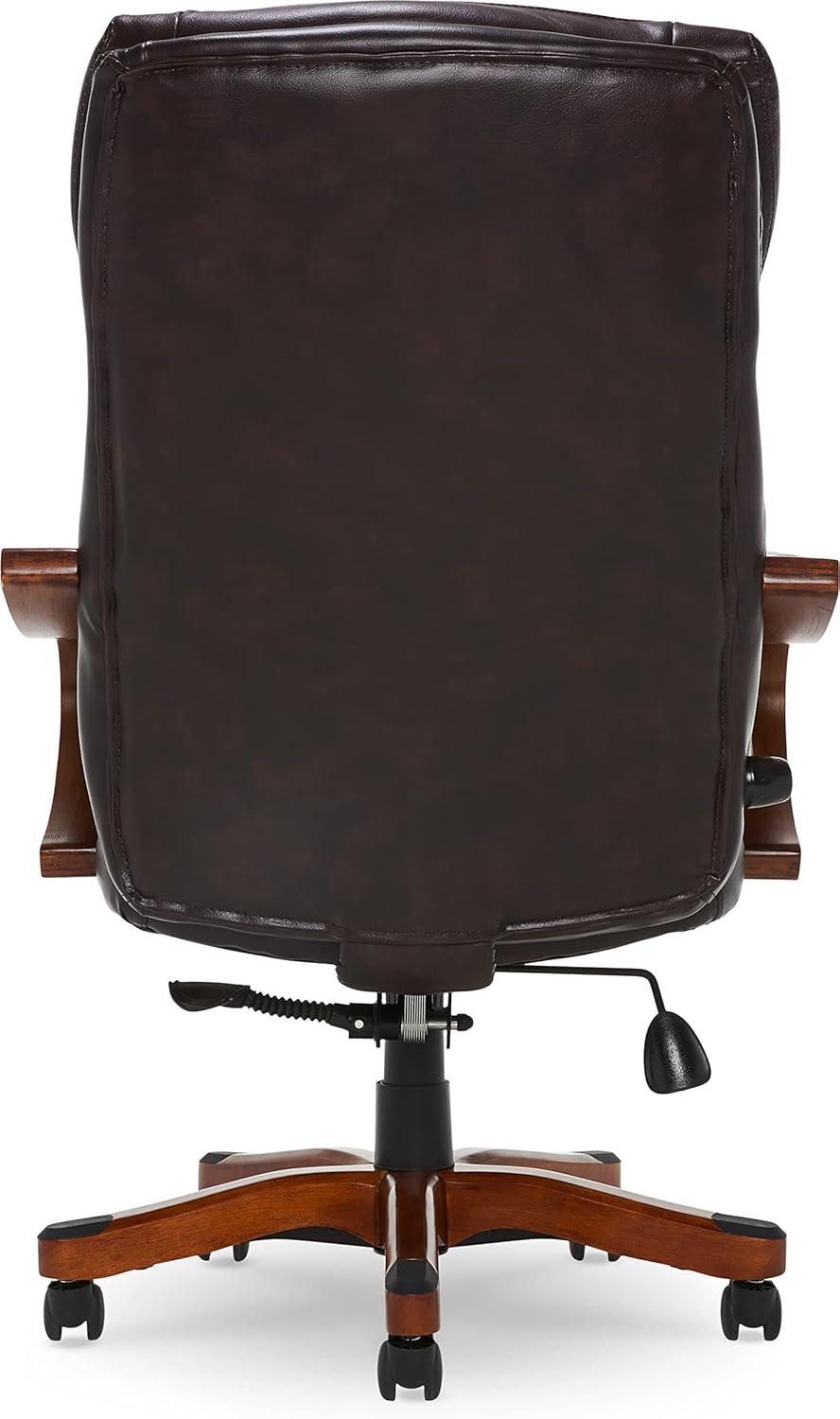 Serta Conway Big & Tall Office Chair, Ergonomic Adjustable Lumbar, Semi Plush Cushion, Body Pillows