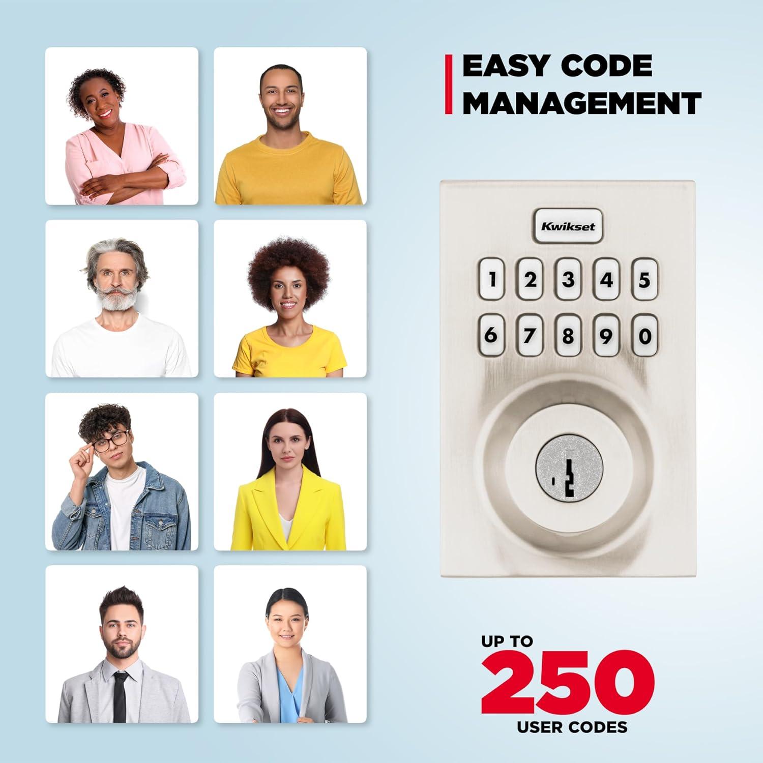Home Connect Smart Electronic Single Cylinder Deadbolt