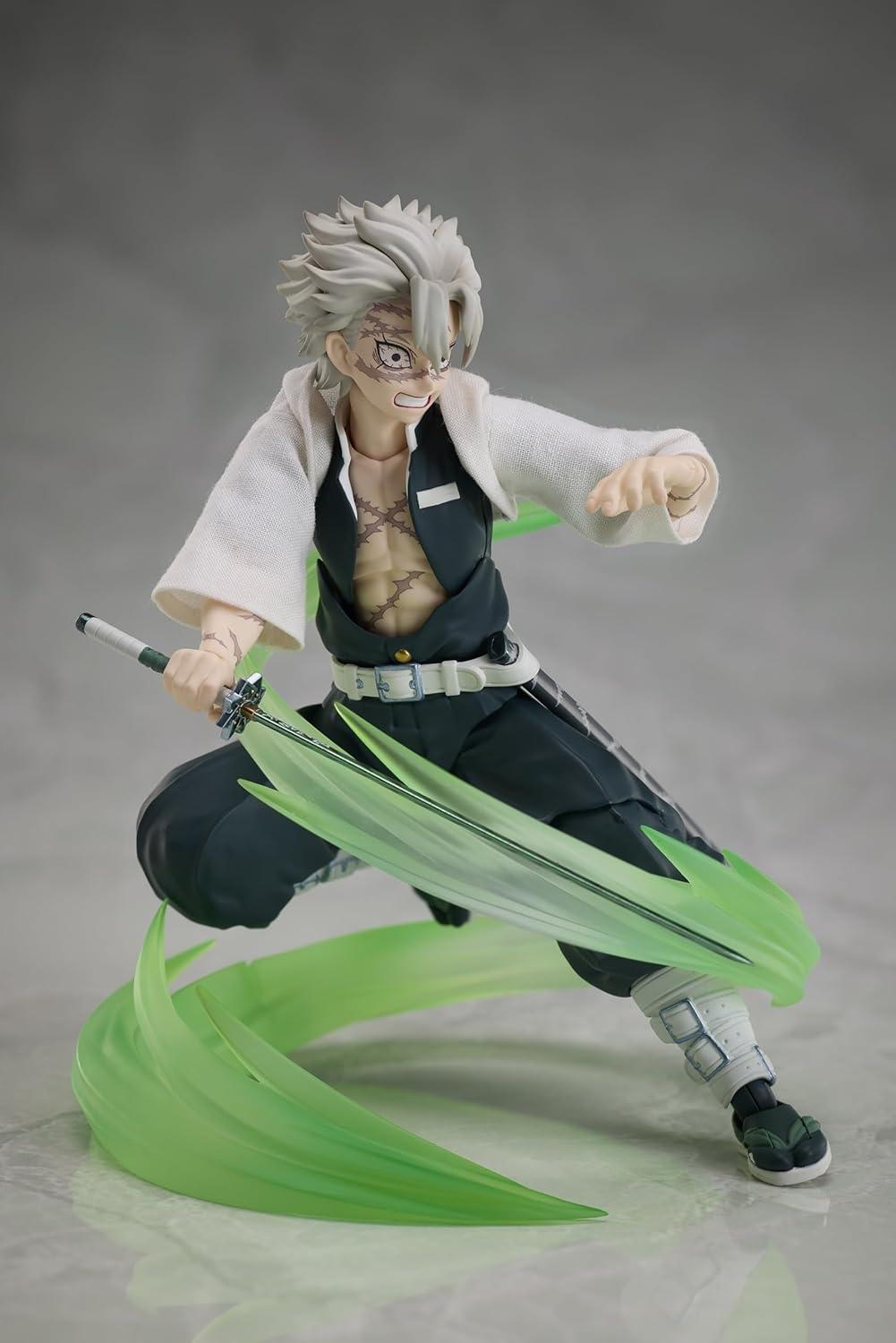 Aniplex Demon Slayer: Kimetsu no Yaiba: Sanemi Shinazugawa BUZZmod 1:12 Scale Action Figure