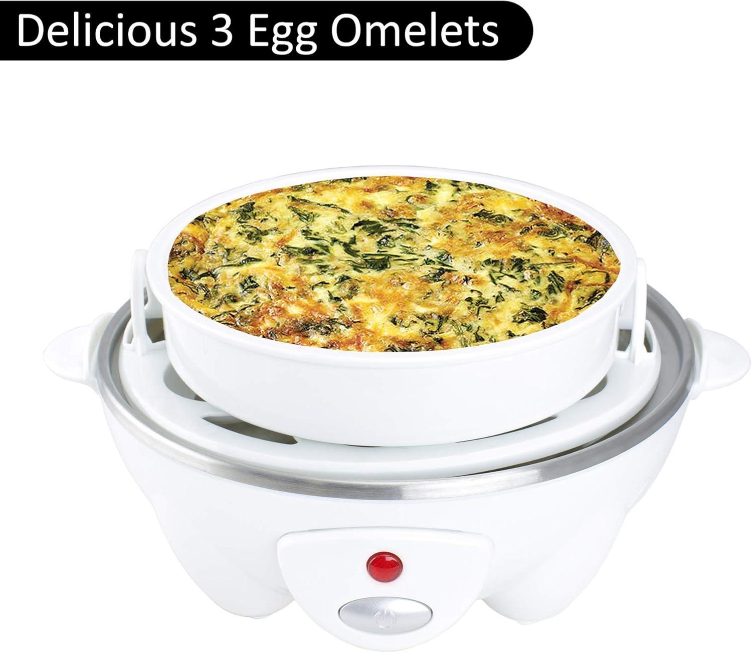 Brentwood Electric 7 Egg Cooker with Auto Shut Off