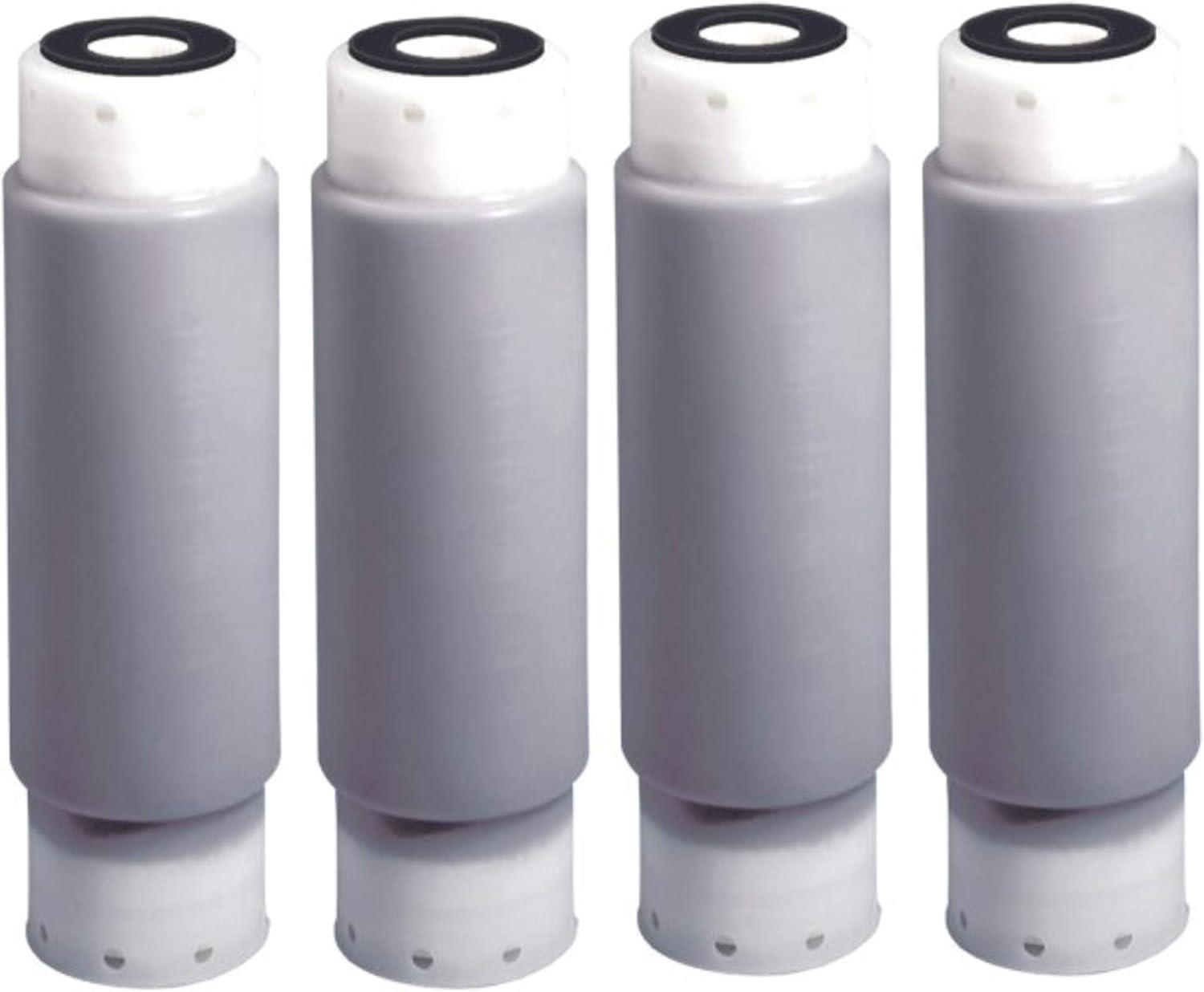 4-Pack Gray and White Whole House Water Filter Cartridges