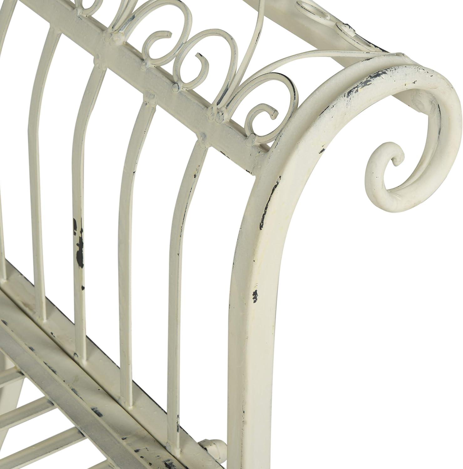 Brielle Bench - Outdoor - PAT5004 - Antique White - Safavieh