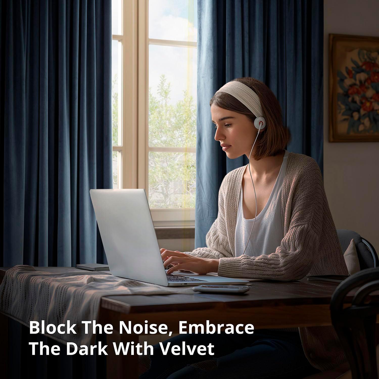 Half Price Drapes Signature Midnight Blue French Pleat Velvet Blackout Curtains(1 Panel), 50WX 96L