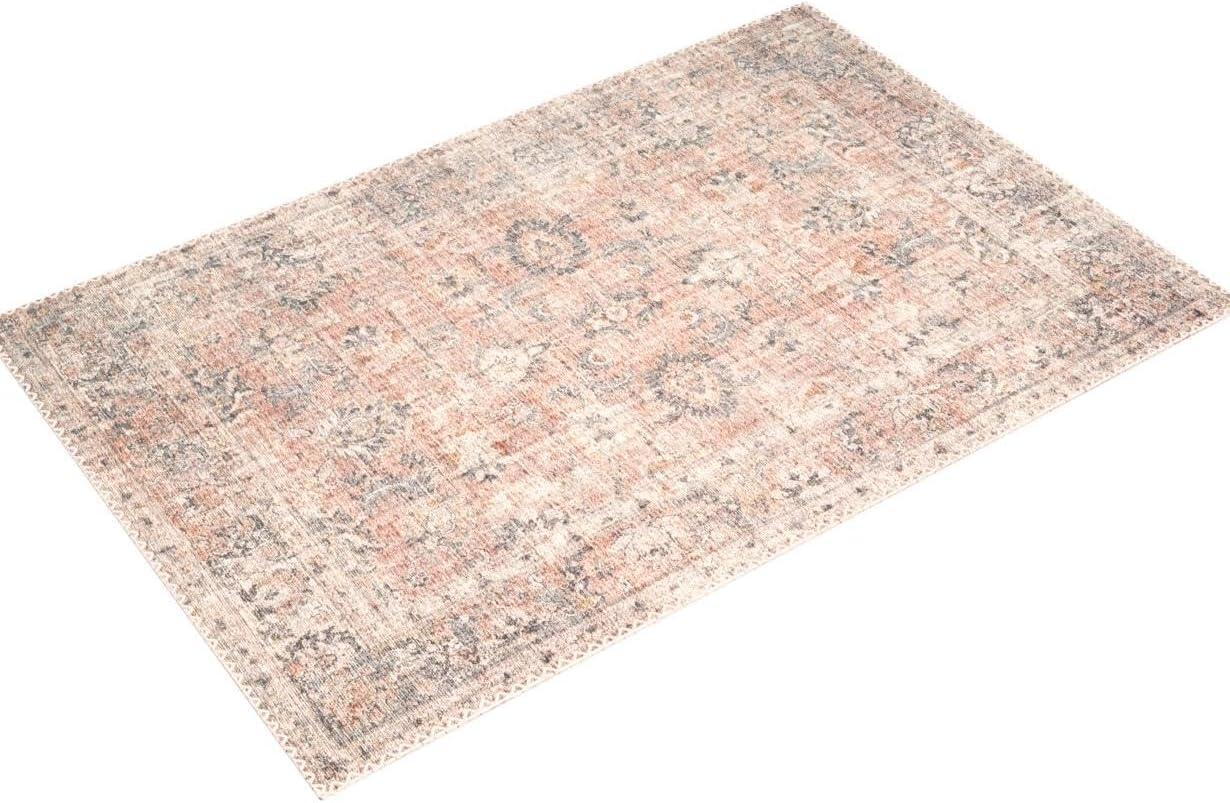 Roze Rug - Blush and Grey / 5' x 7'6"