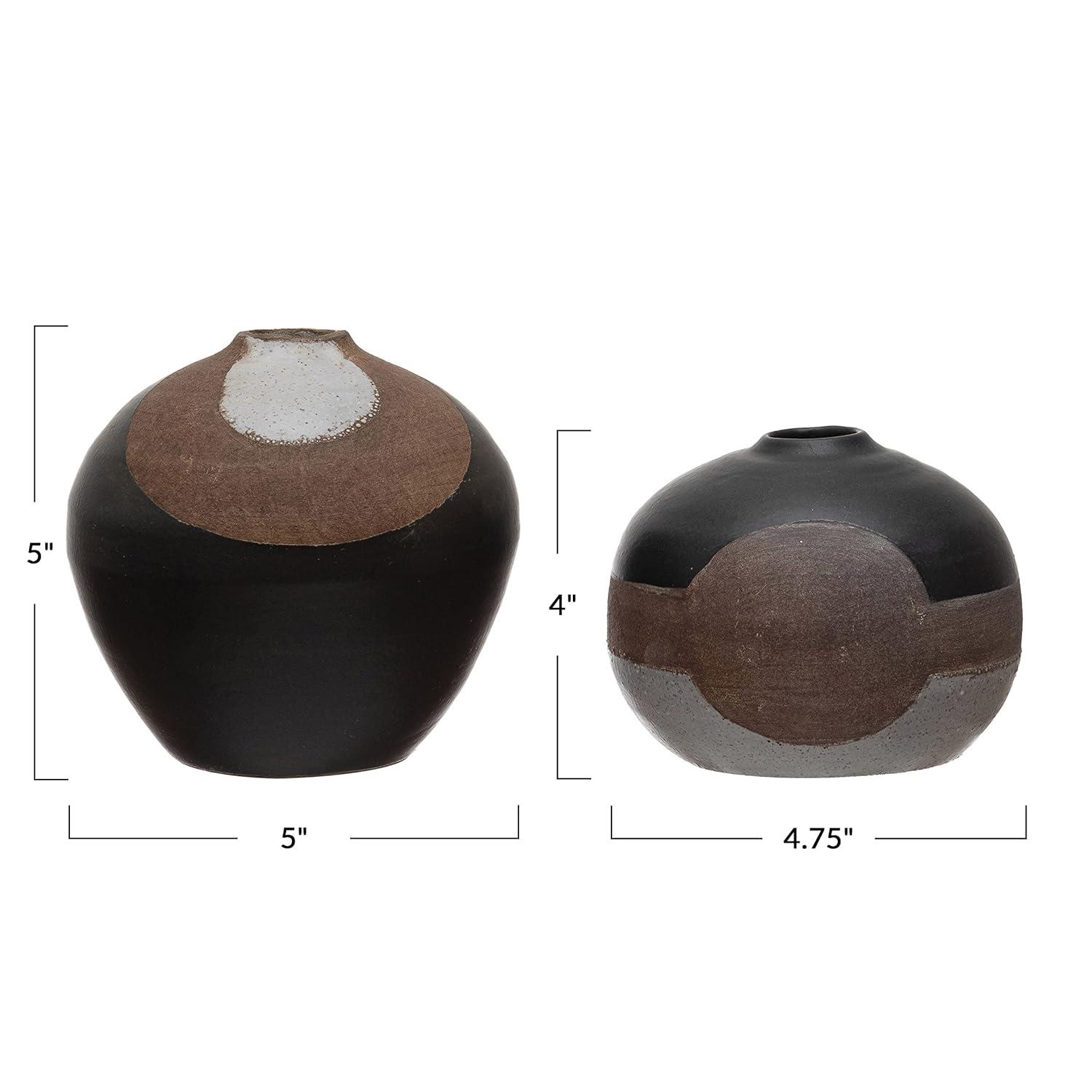 Bloomingville Terra-cotta Vases, Multi Color, Set of 2