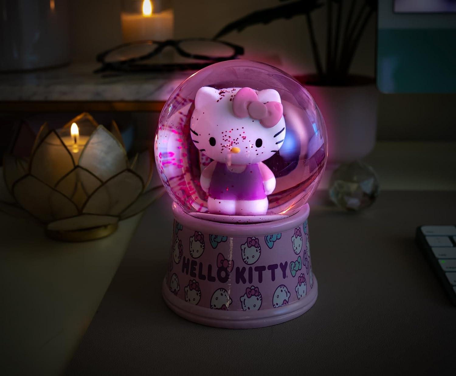 Sanrio Hello Kitty Light-Up 6" Snow Globe