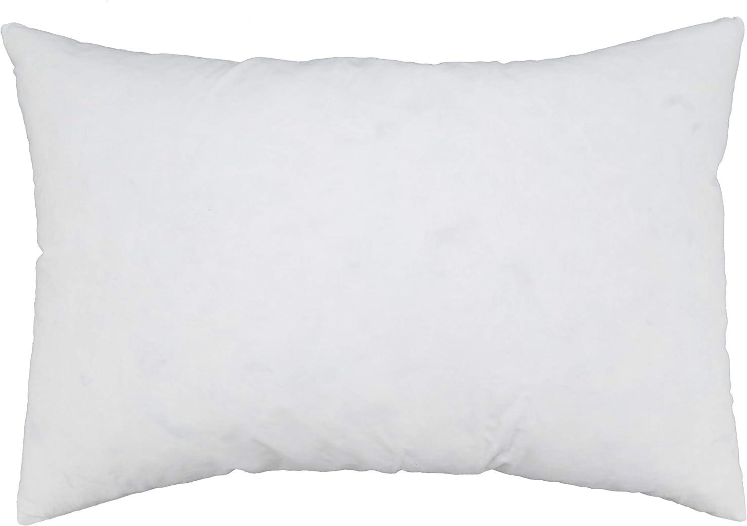 Saro Lifestyle Down Feather Cotton Pillow Insert