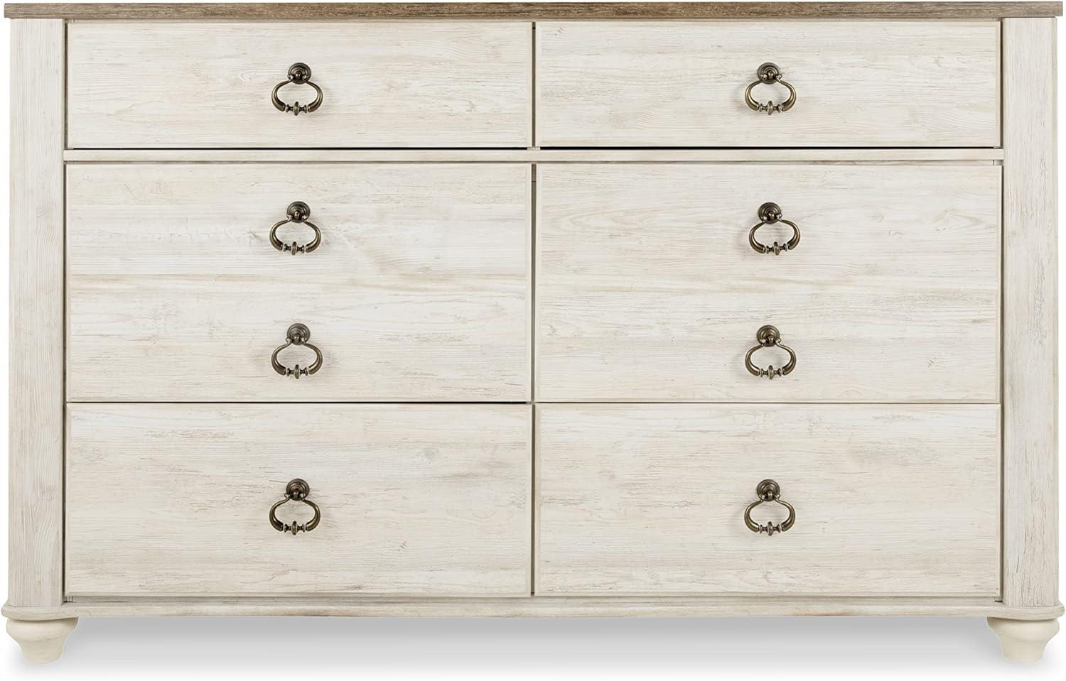 Esmarelda 6 Drawer Double Dresser