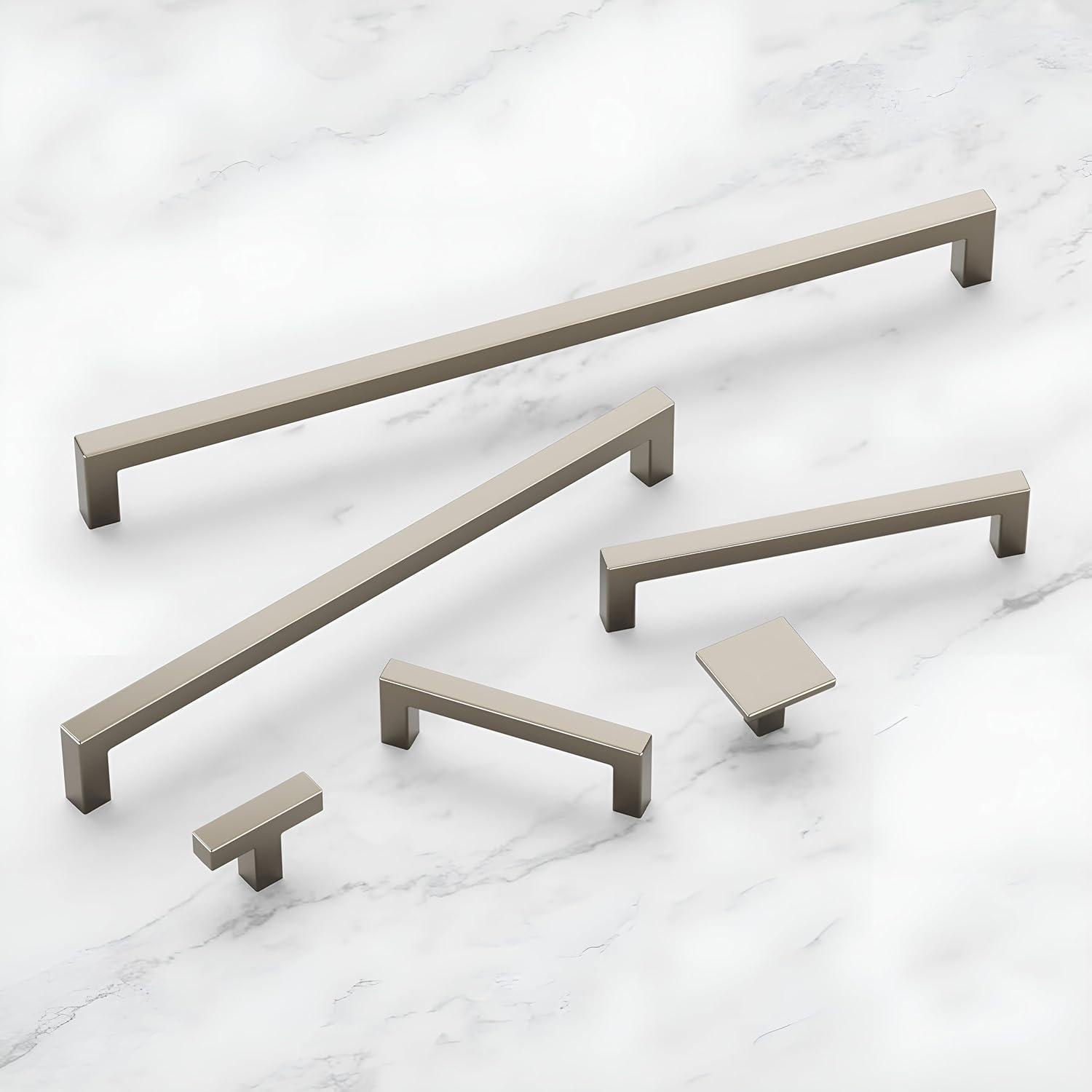 Skylight Kitchen Cabinet Handles, Solid Core Drawer Pulls for Cabinet Doors