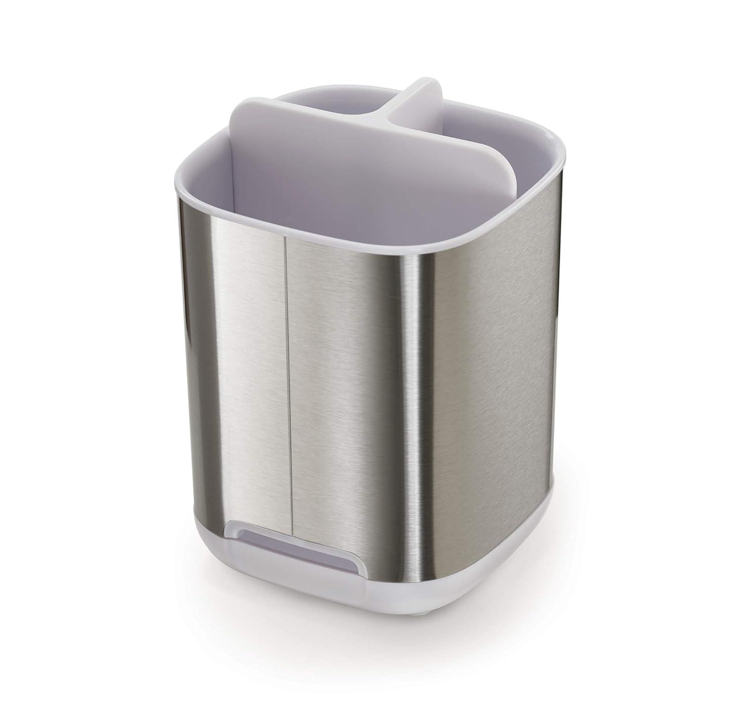 Joseph Joseph Joseph Joseph EasyStore Stainless Steel Compact Toothbrush Holder