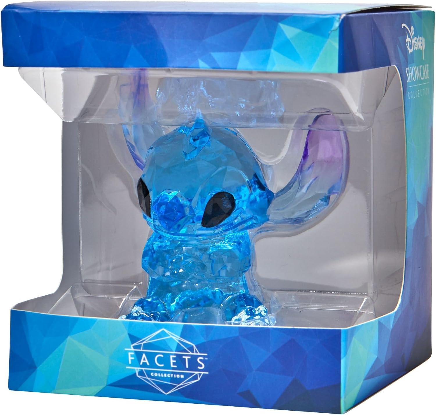 Figurine 3.25 In Stitch Acrylic Facet Collection Disney Show Case Collection Figurines