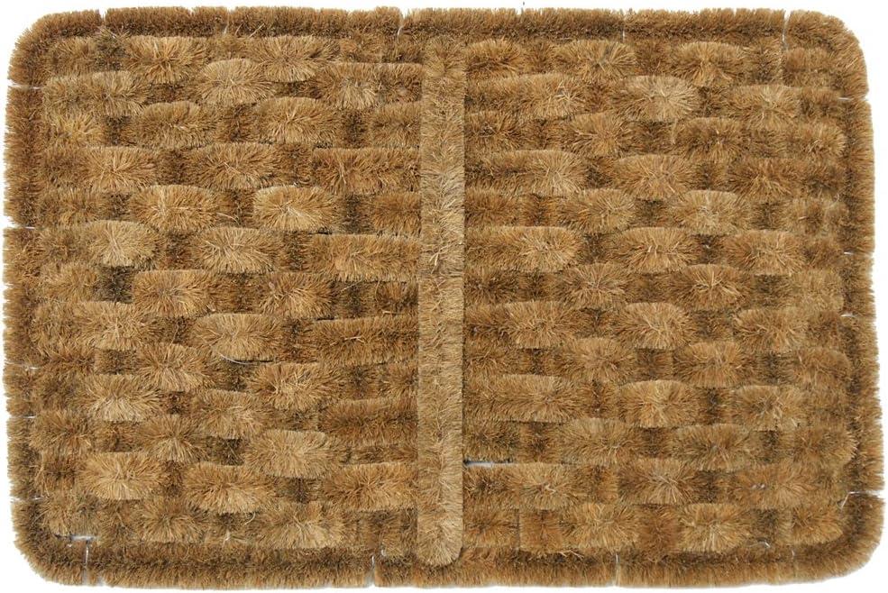 Rubber-Cal, Inc. Shiraz Coco Coir 24 in. x 16 in. Outdoor Door Mat