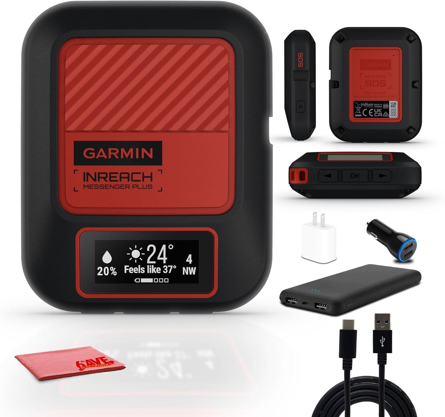 Garmin inReach Messenger Plus SOS Satellite Communicator  Handheld Only