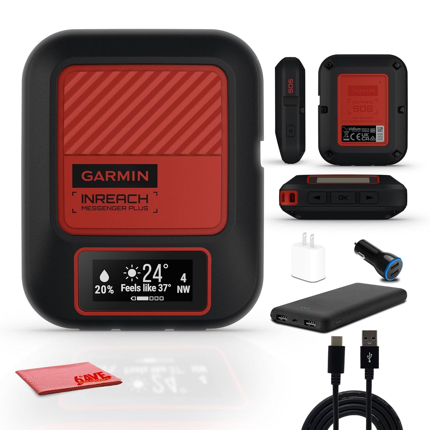 Garmin inReach Messenger Plus SOS Satellite Communicator  Handheld Only
