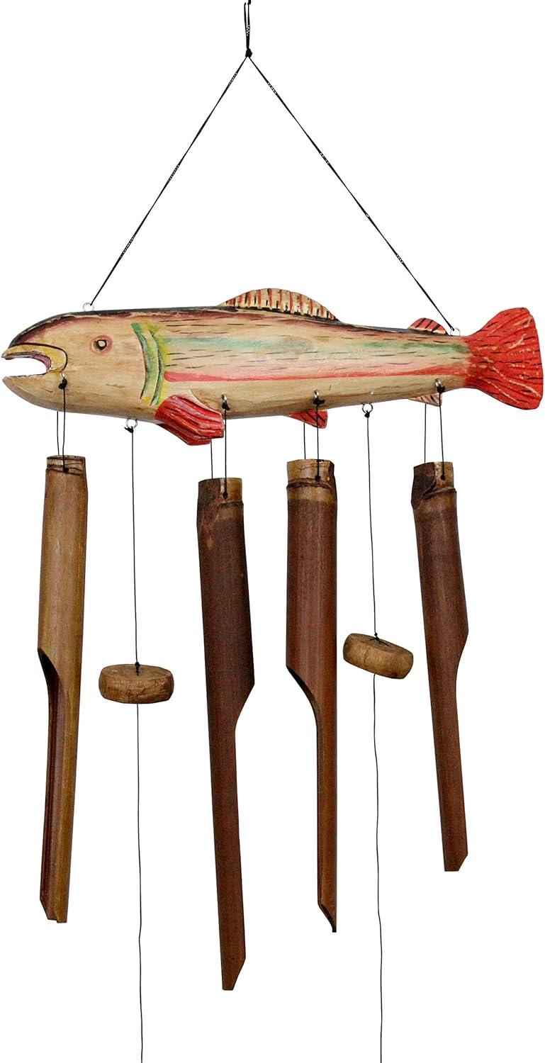 Cohasset Gifts & Garden Weather Resistant Bamboo Nautical & Beach Wind Chime