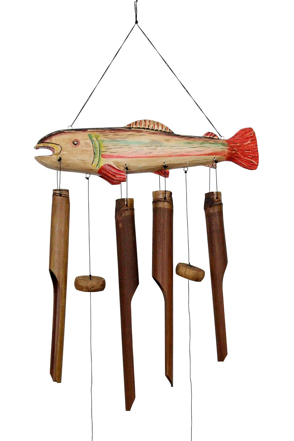 Cohasset Gifts & Garden Weather Resistant Bamboo Nautical & Beach Wind Chime
