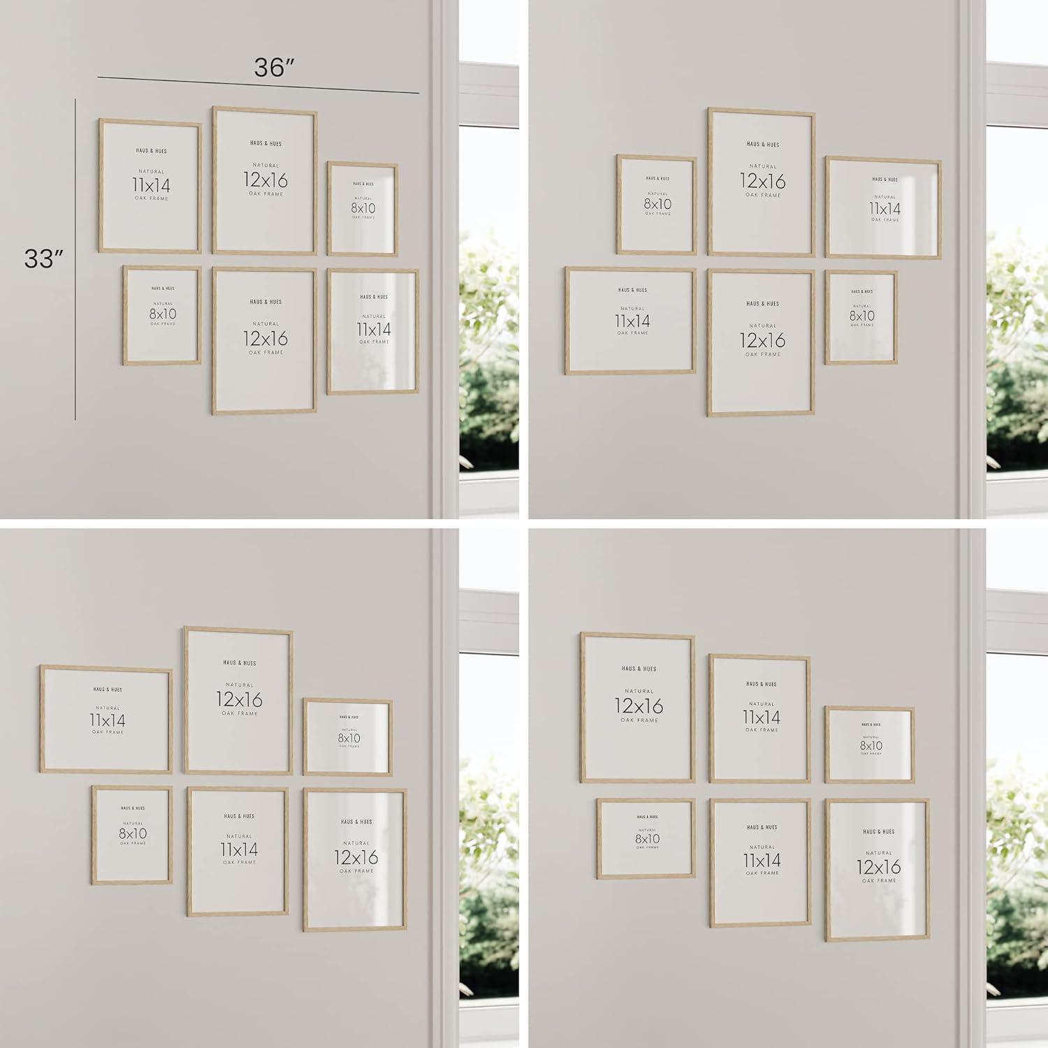 Vintage Red and Black Art Prints with Beige Pennsylvania Oak Frames