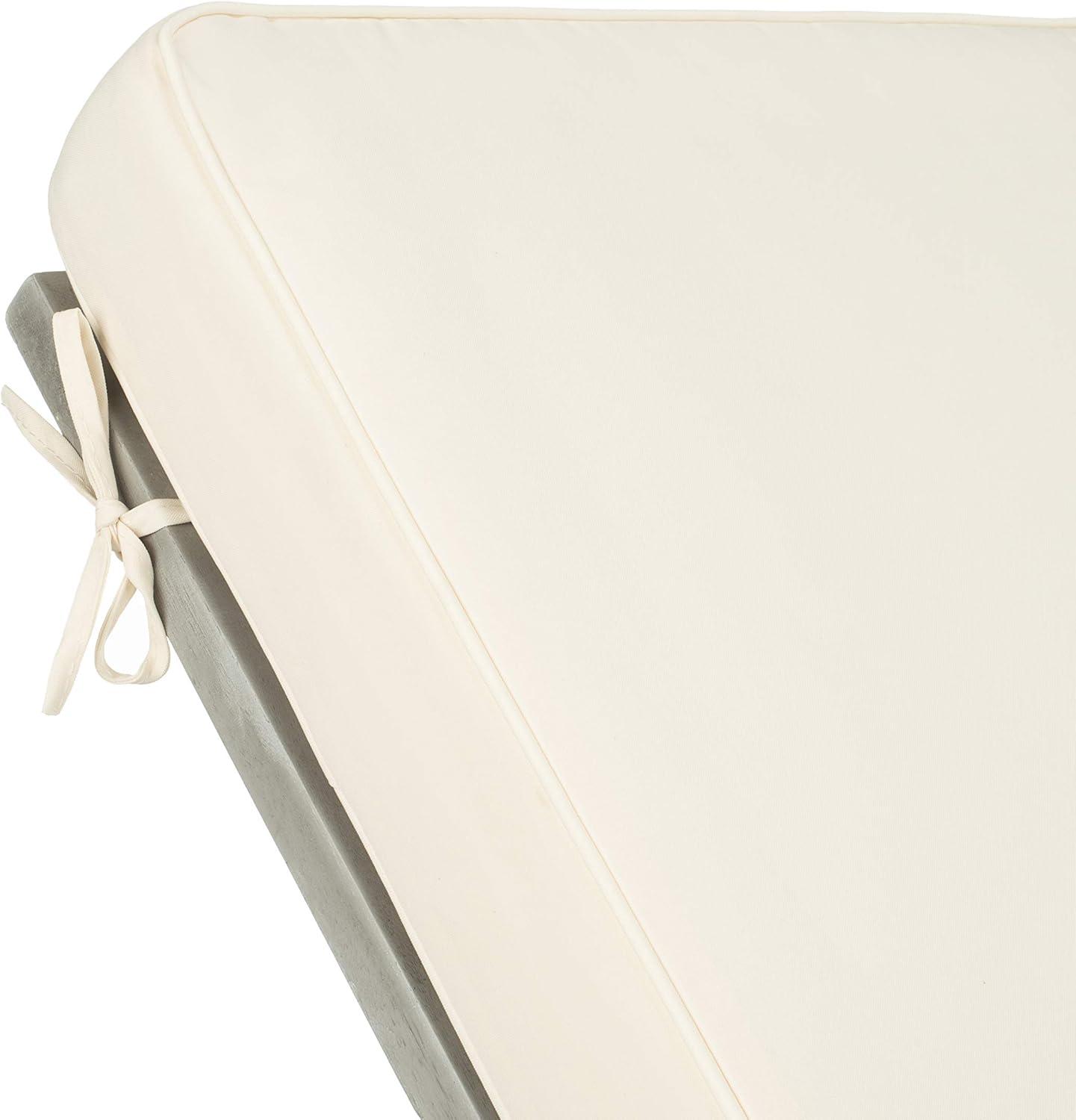 Solano Sunlounger - Outdoor - PAT7024 - Black/Beige -Safavieh