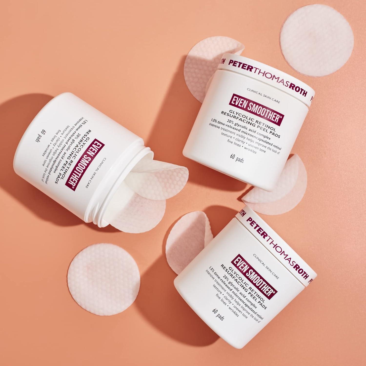 Glycolic Retinol Resurfacing Peel Pads for All Skin Types