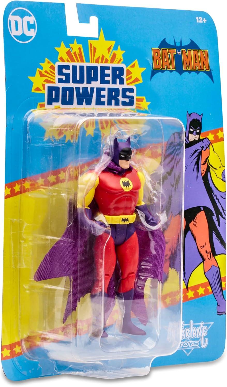 McFarlane Toys DC Super Powers Teen Batman Zur Action Figure, Plastic Multicolor, 7.00" x 4.75"