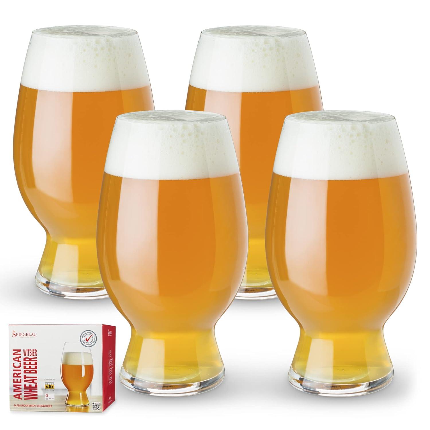 Spiegelau 26.5oz. Crystal Craft Beer Glass Set (Set of 4)