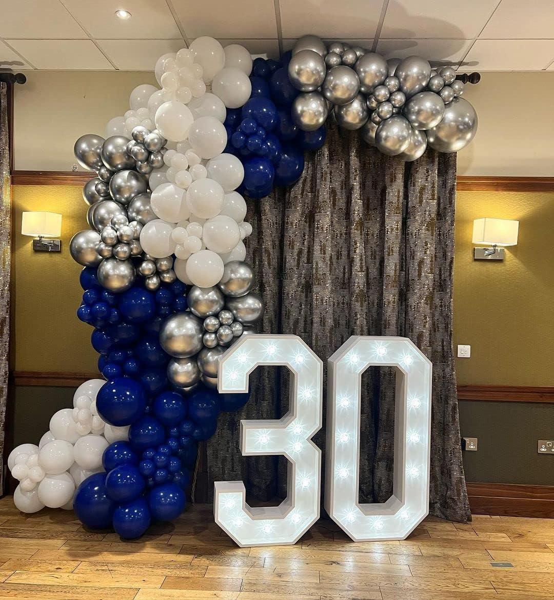 Treasures Gifted White Balloons - 12 Inch Latex Balloons - 100 Pack