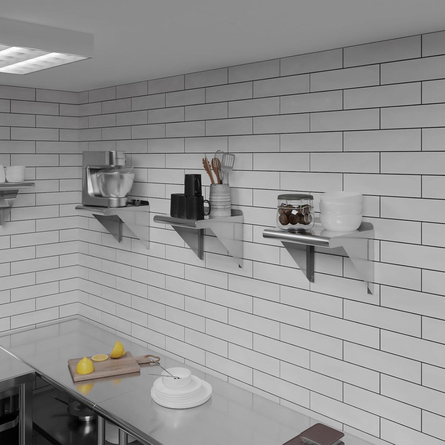 Amgood Utility Metal Wall Shelf.