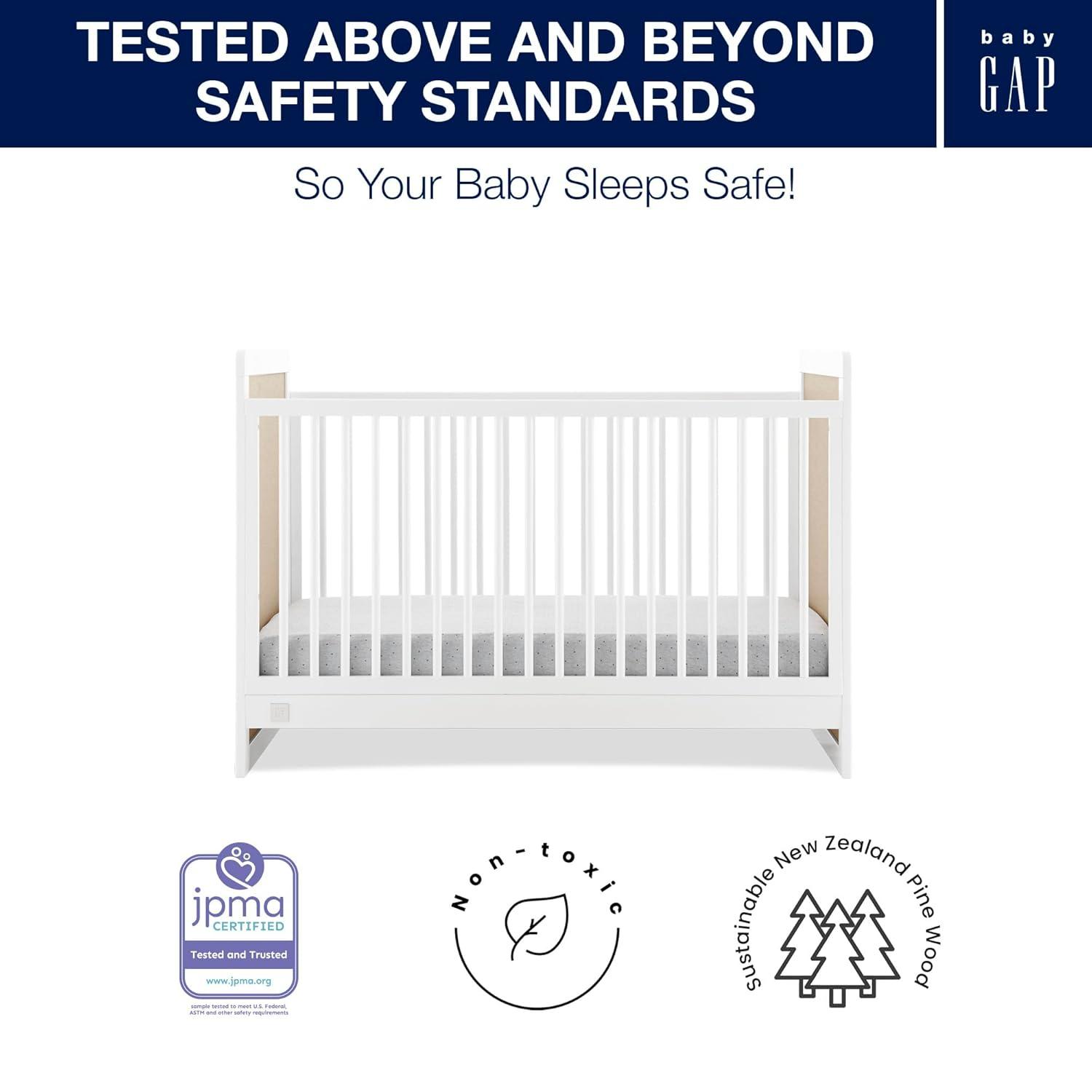 babyGap Liam 4-In-1 Convertible Crib - Greenguard Gold Certified