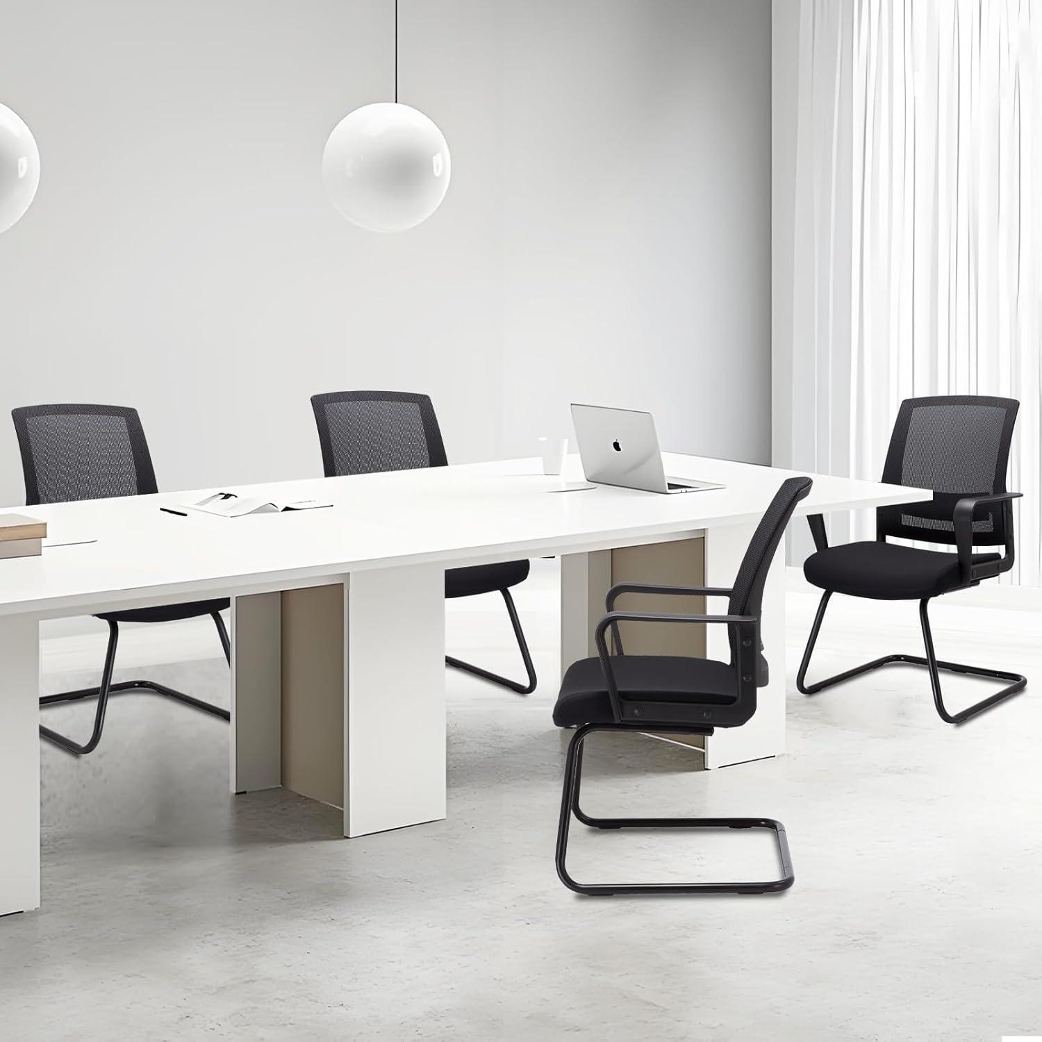 Clatina Waiting Room Chair with Metal Frame