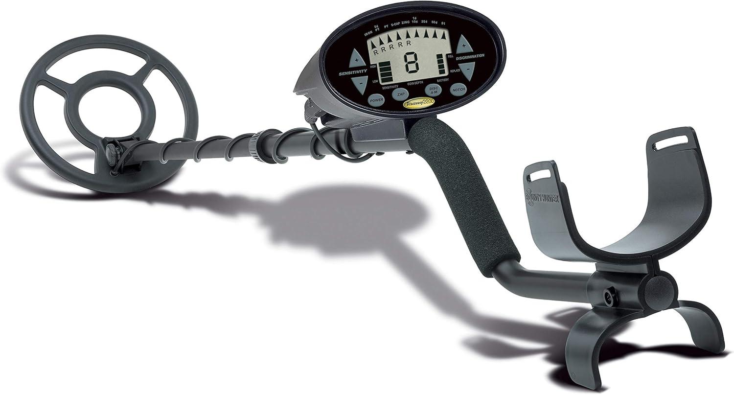 Bounty Hunter® Discovery® 2200 Metal Detector in Black