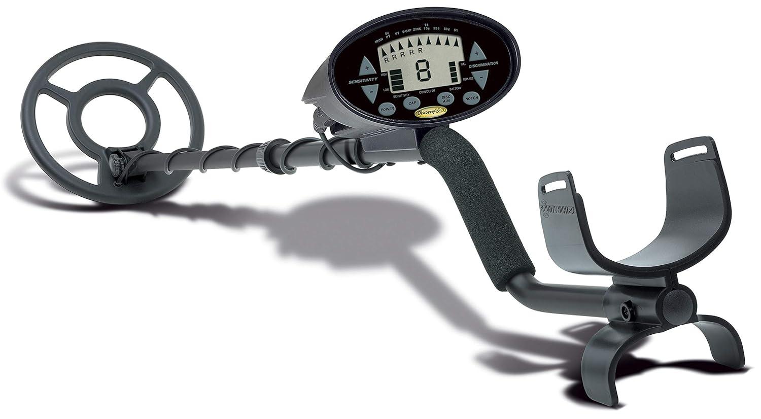 Bounty Hunter® Discovery® 2200 Metal Detector in Black