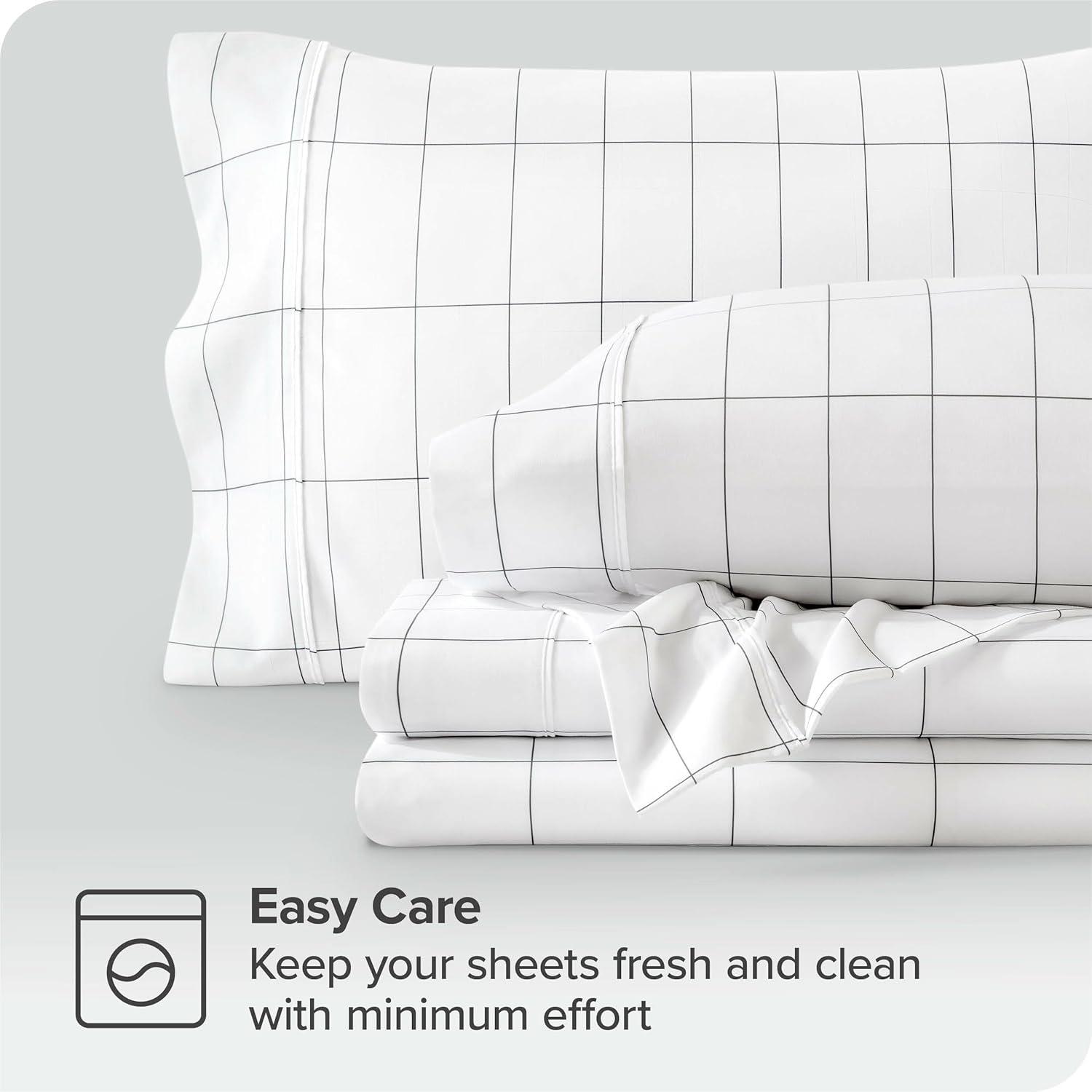 Bare Home Sheet Set - Luxury 1800 Ultra-Soft Microfiber Bed Sheets - Double Brushed - Deep Pockets - Easy Fit