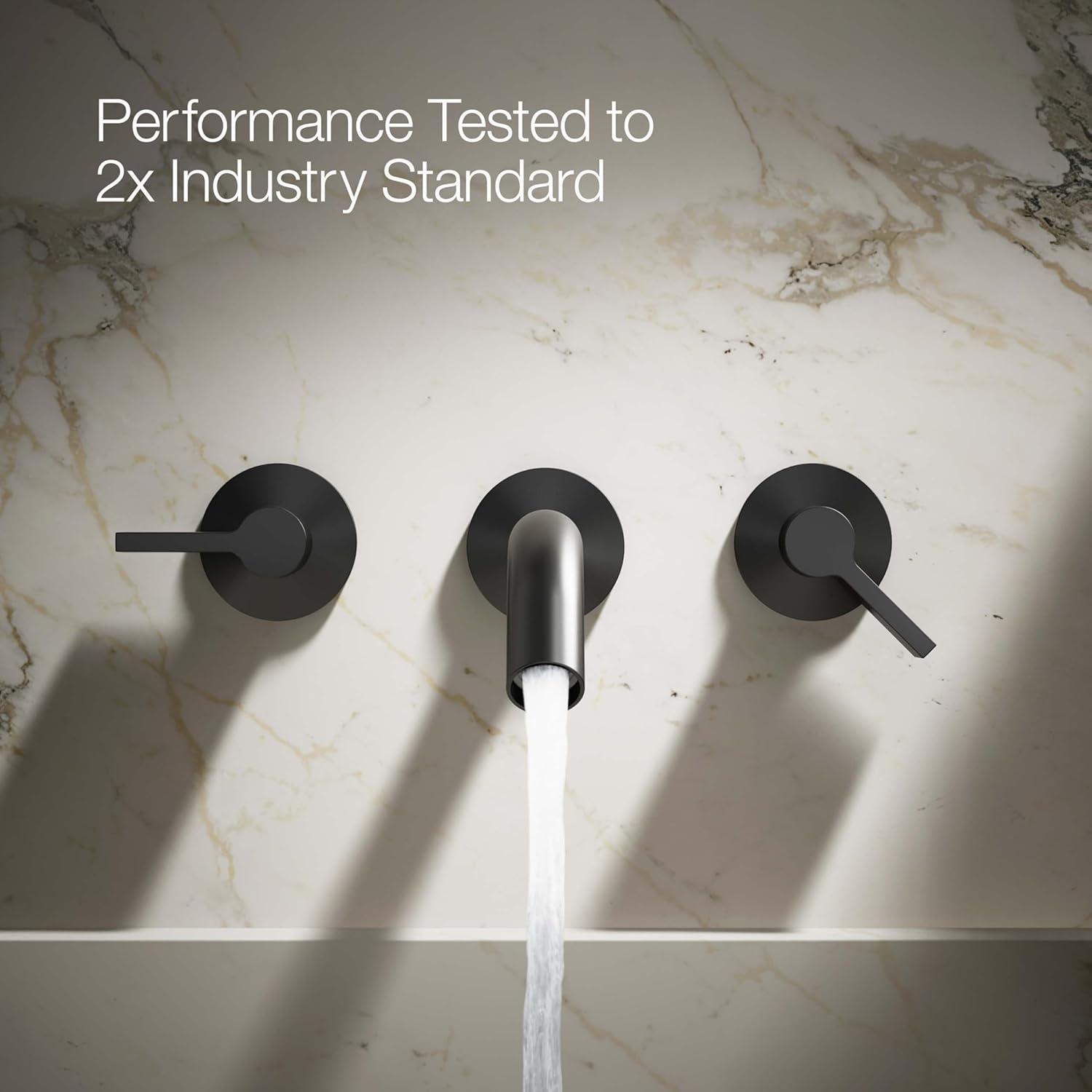 Components Wall-Mount Bathroom Sink Faucet Trim