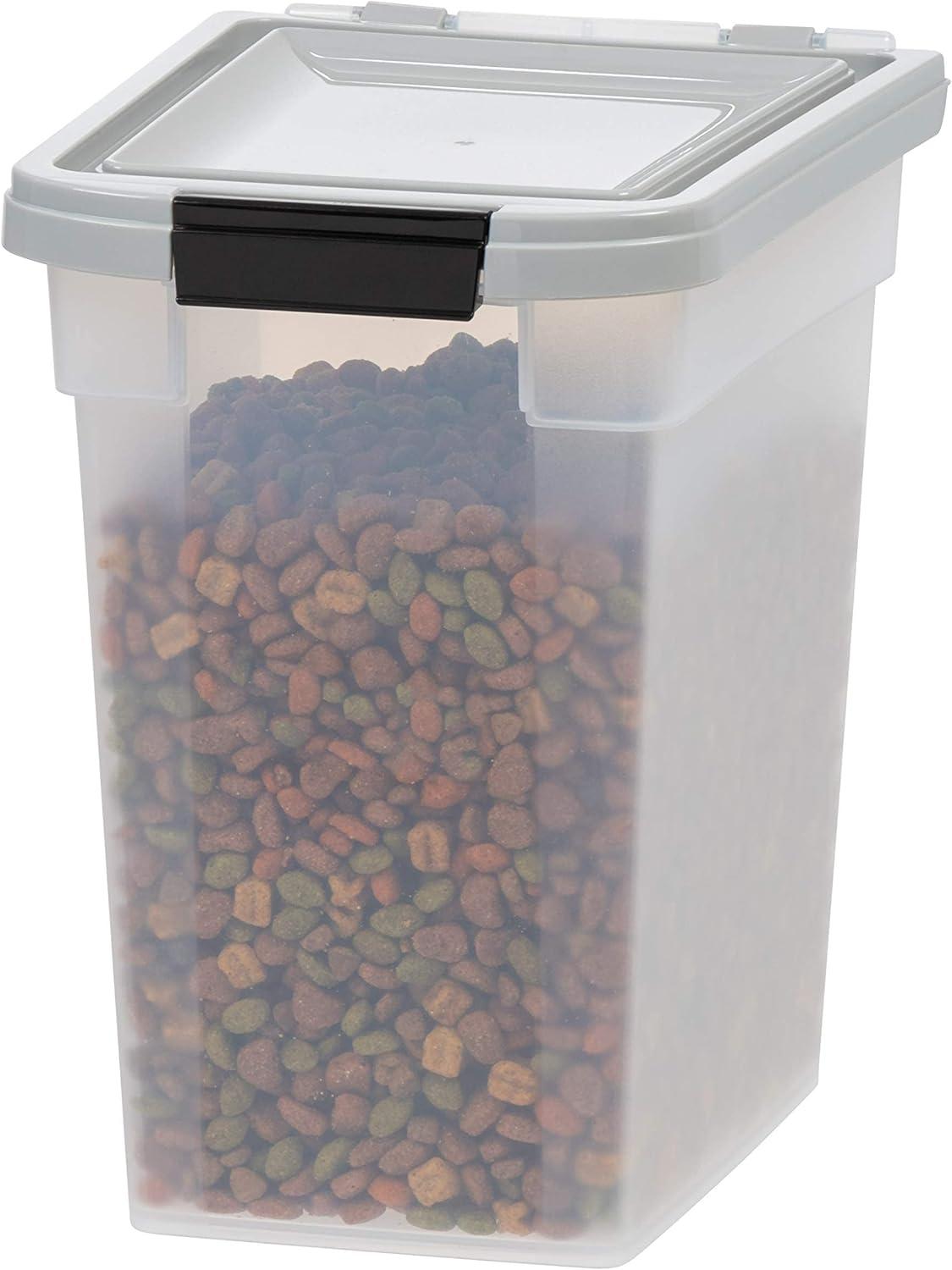 IRIS Airtight Pet Food Storage Containers